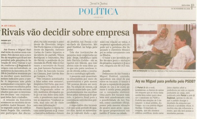 Jornal de Jundiaí - 01/02/2008