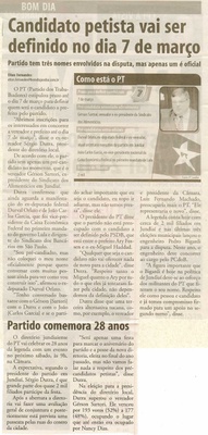 Bom Dia Jundiaí - 06/02/2008