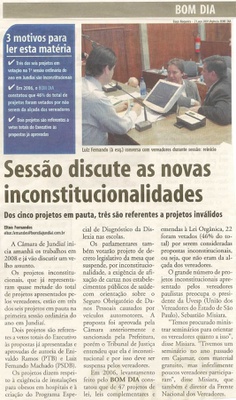 Bom Dia Jundiaí - 11/02/2008