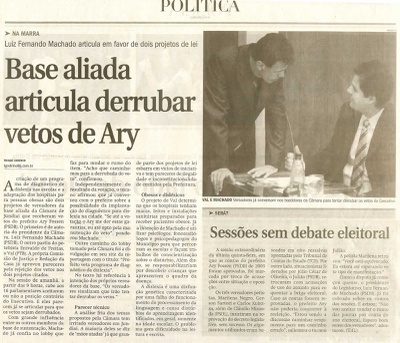 Jornal de Jundiaí - 11/02/2008