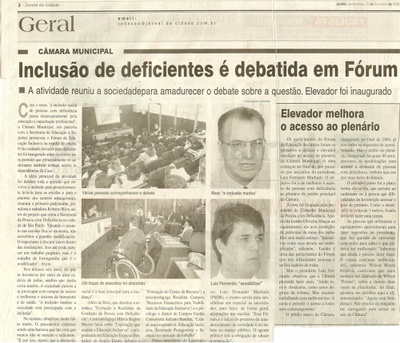 Jornal da Cidade - 15/02/2008