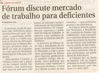 Jornal de Jundiaí - 13/02/2008