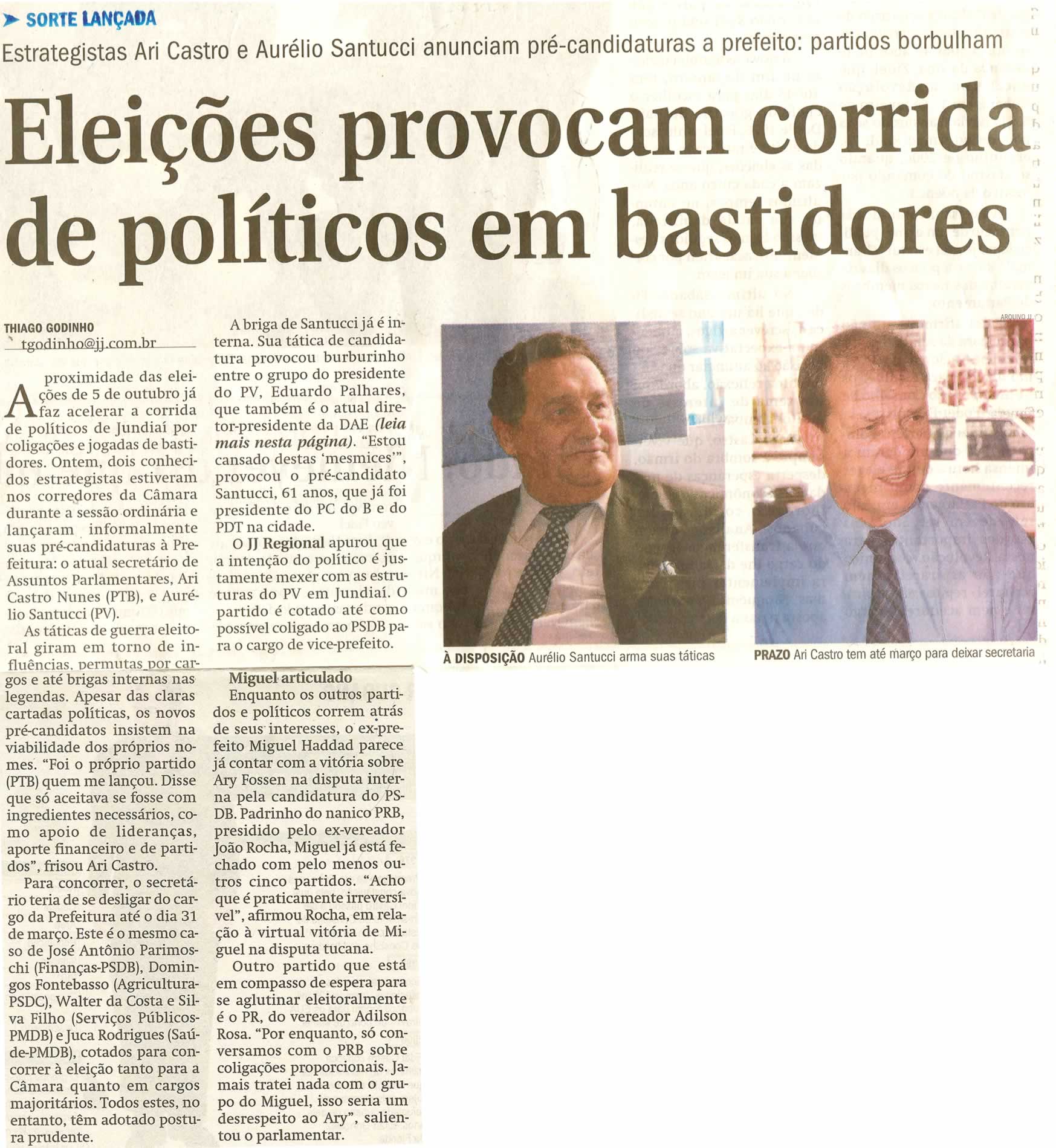 Jornal de Jundiaí - 20/02/2008