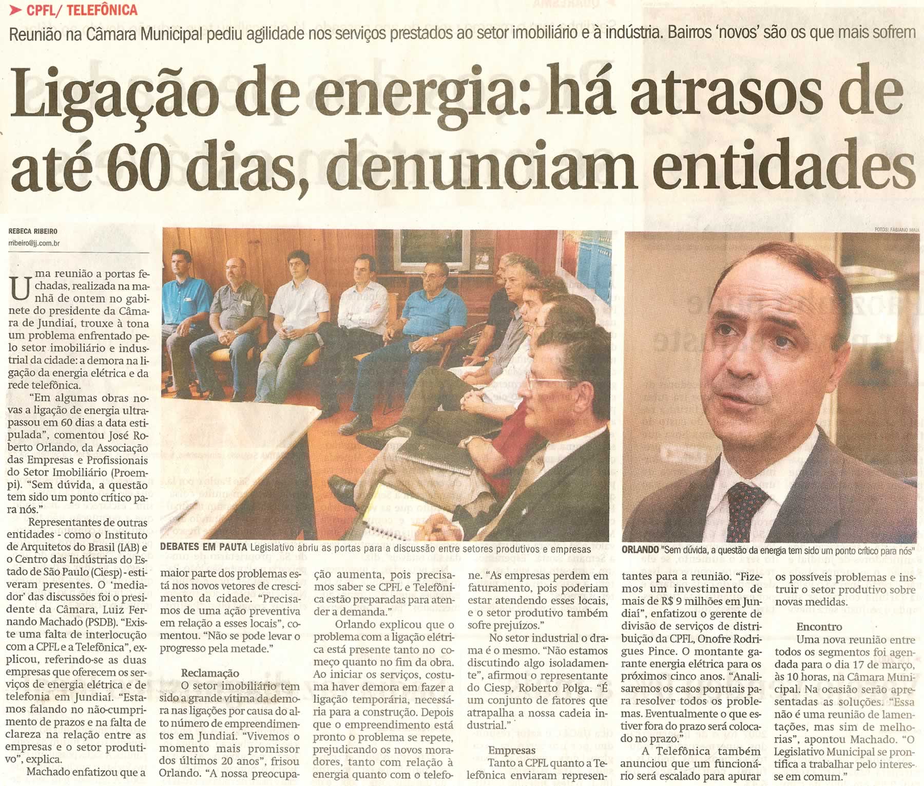 Jornal de Jundiaí - 19/02/2008