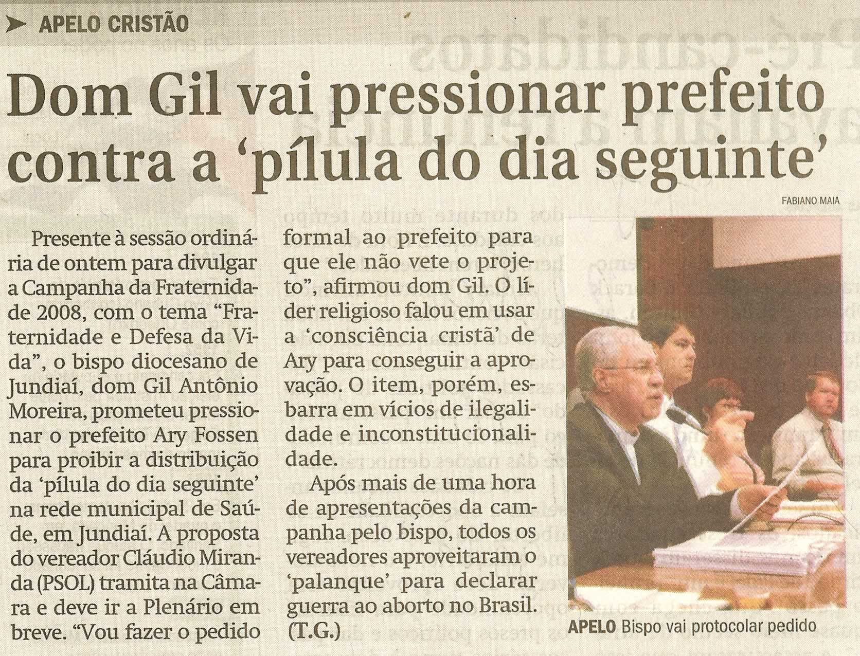 Jornal de Jundiaí - 20/02/2008