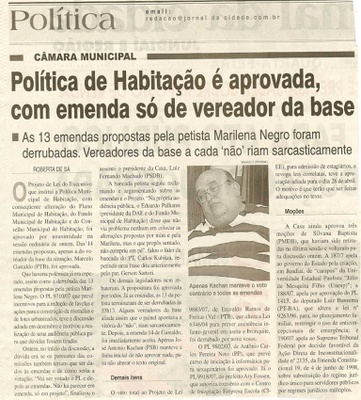Jornal de Jundiaí - 20/02/2008