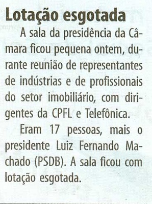 Bom Dia Jundiaí - 20/02/2008