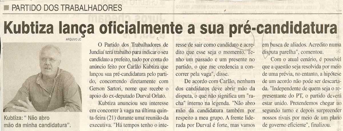 Jornal da Cidade - 27/02/2008