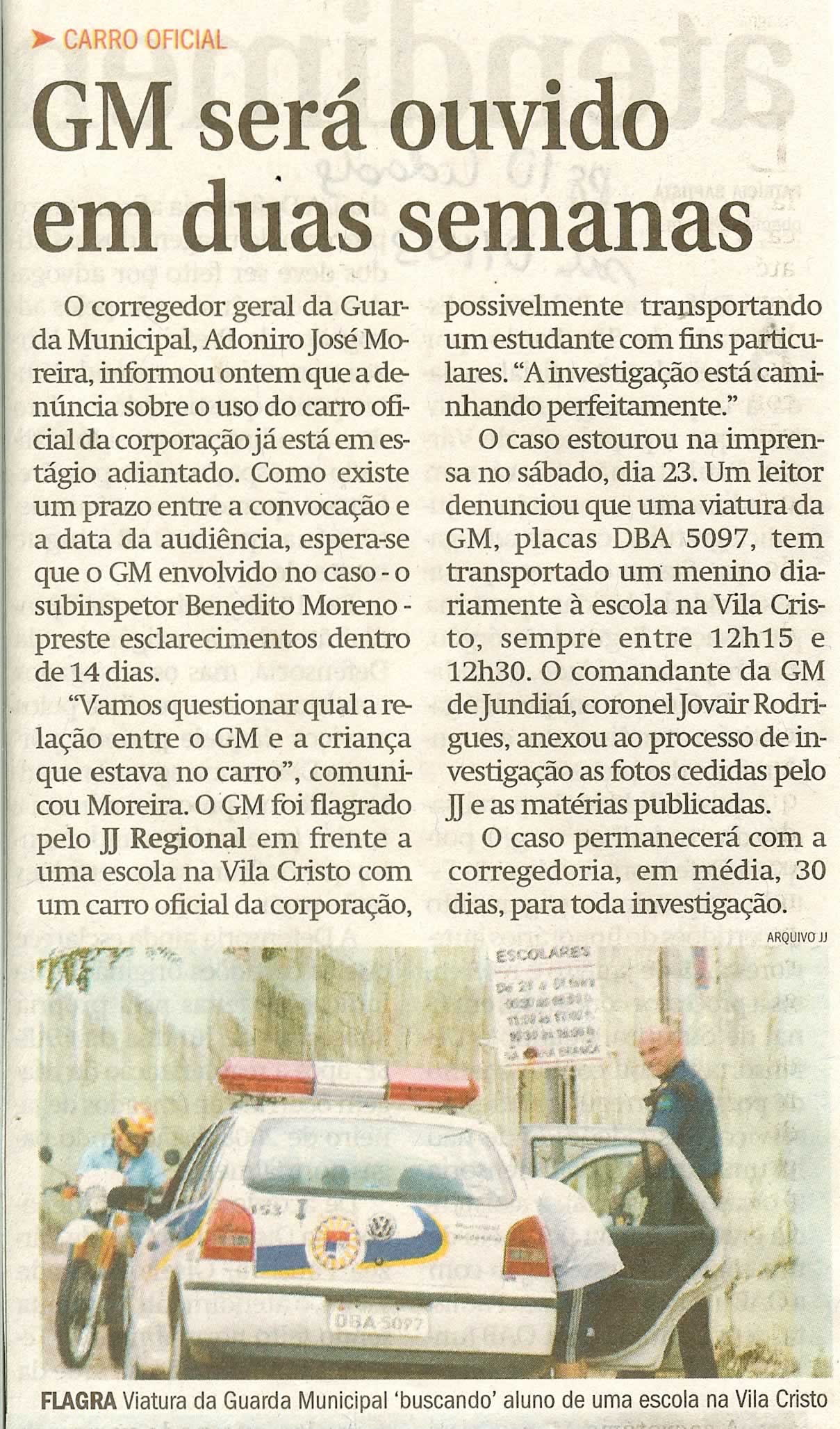 Jornal de Jundiaí - 01/03/2008