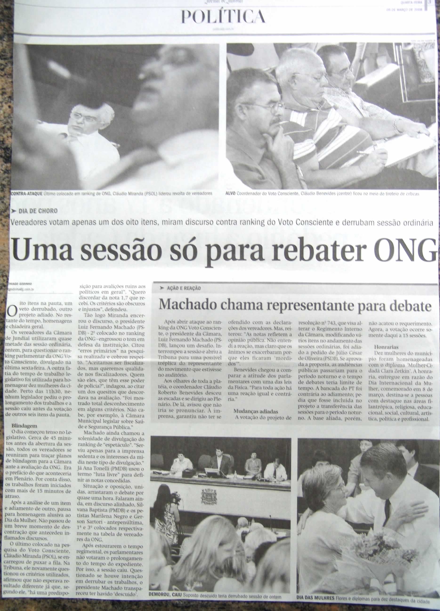 Jornal de Jundiaí - 05/03/2008