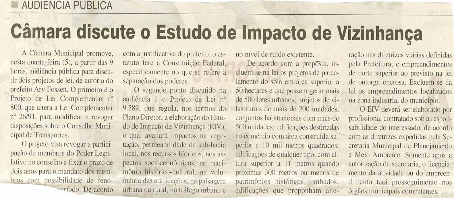Jornal da Cidade - 04/03/2008