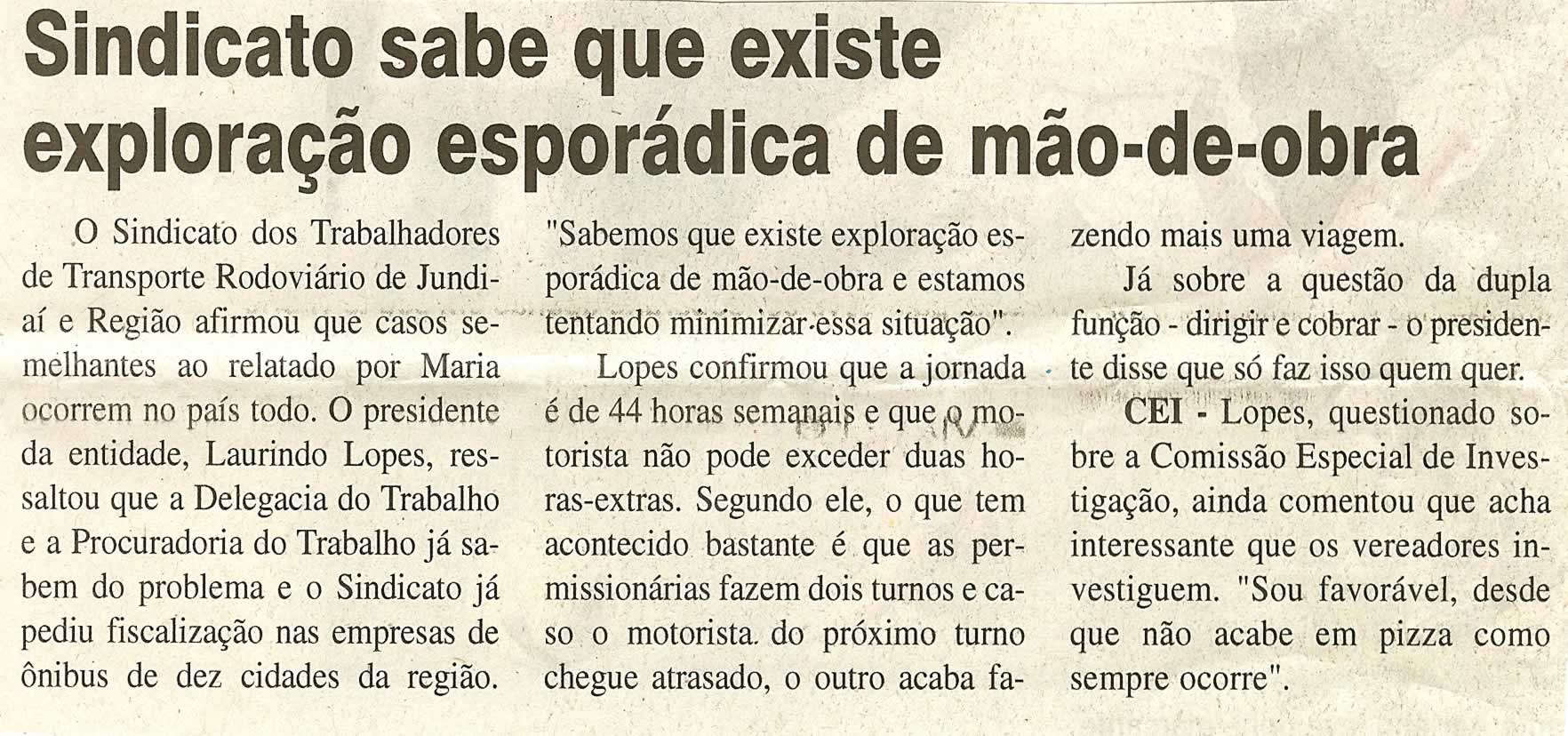 Jornal da Cidade - 06/03/2008