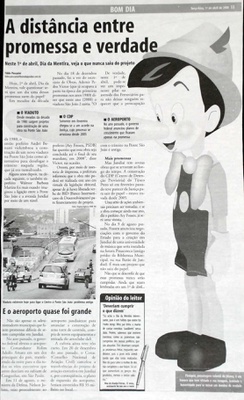 Bom Dia Jundiaí - 01/04/2008