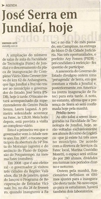 Jornal de Jundiaí - 04/04/2008