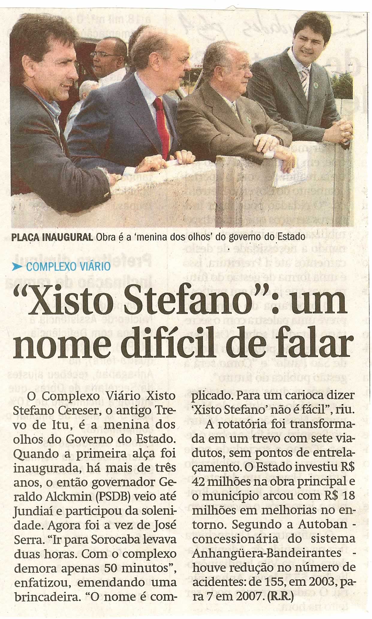 Jornal de Jundiaí - 05/04/2008