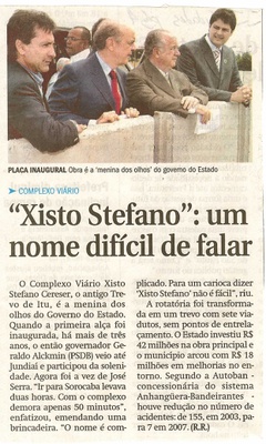 Jornal de Jundiaí - 05/04/2008
