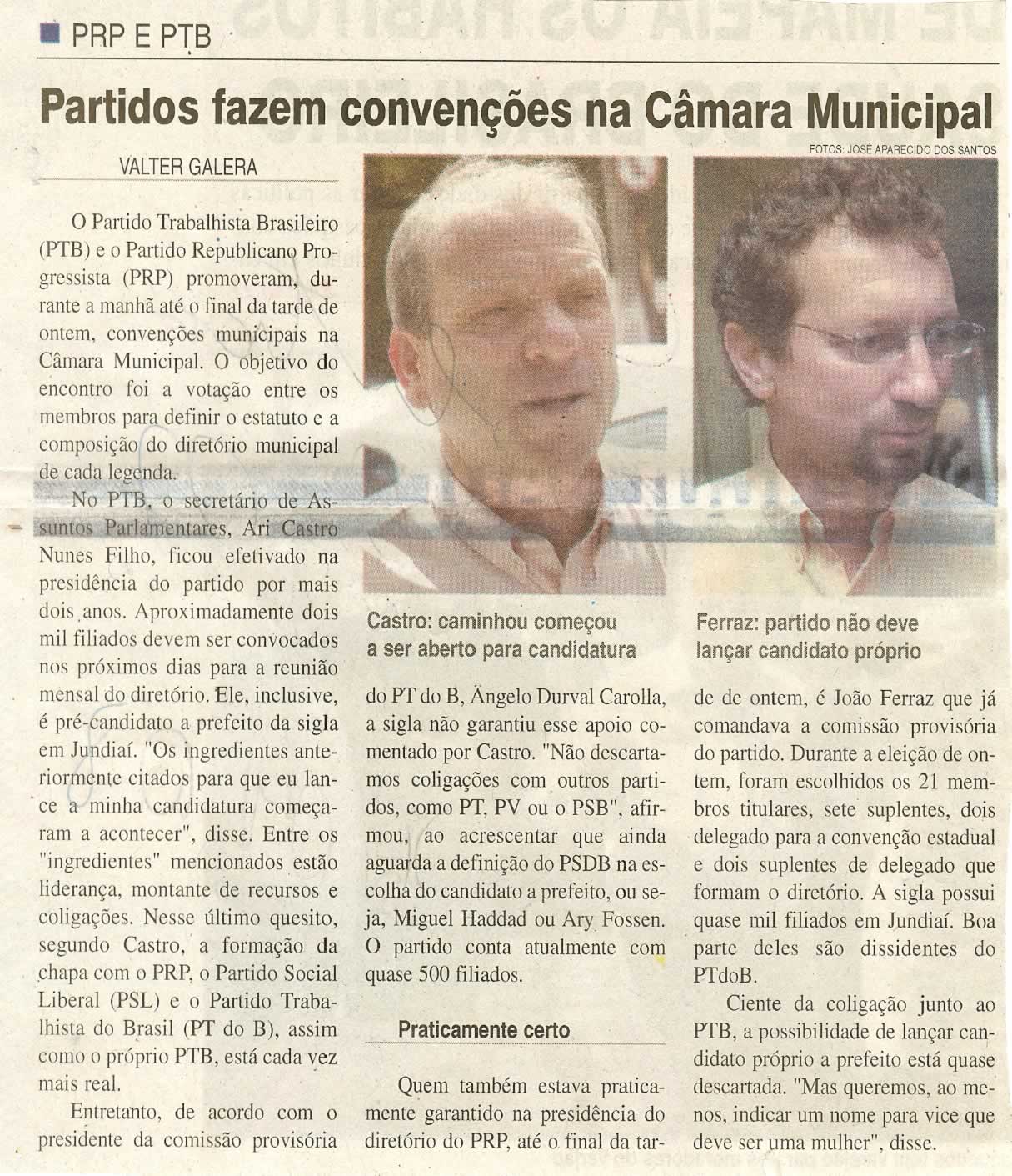 Jornal da Cidade - 06/04/2008