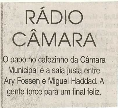 Jornal da Cidade - 08/04/2008
