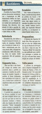 Bom Dia Jundiaí - 13/04/2008