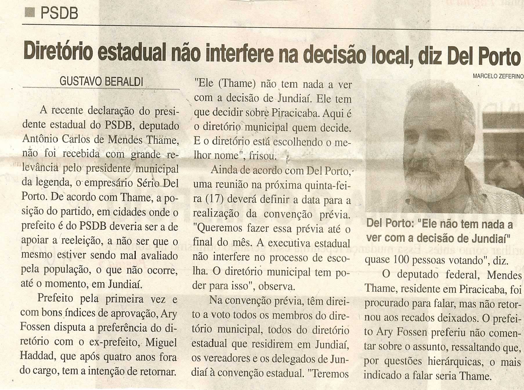 Jornal da Cidade - 16/04/2008