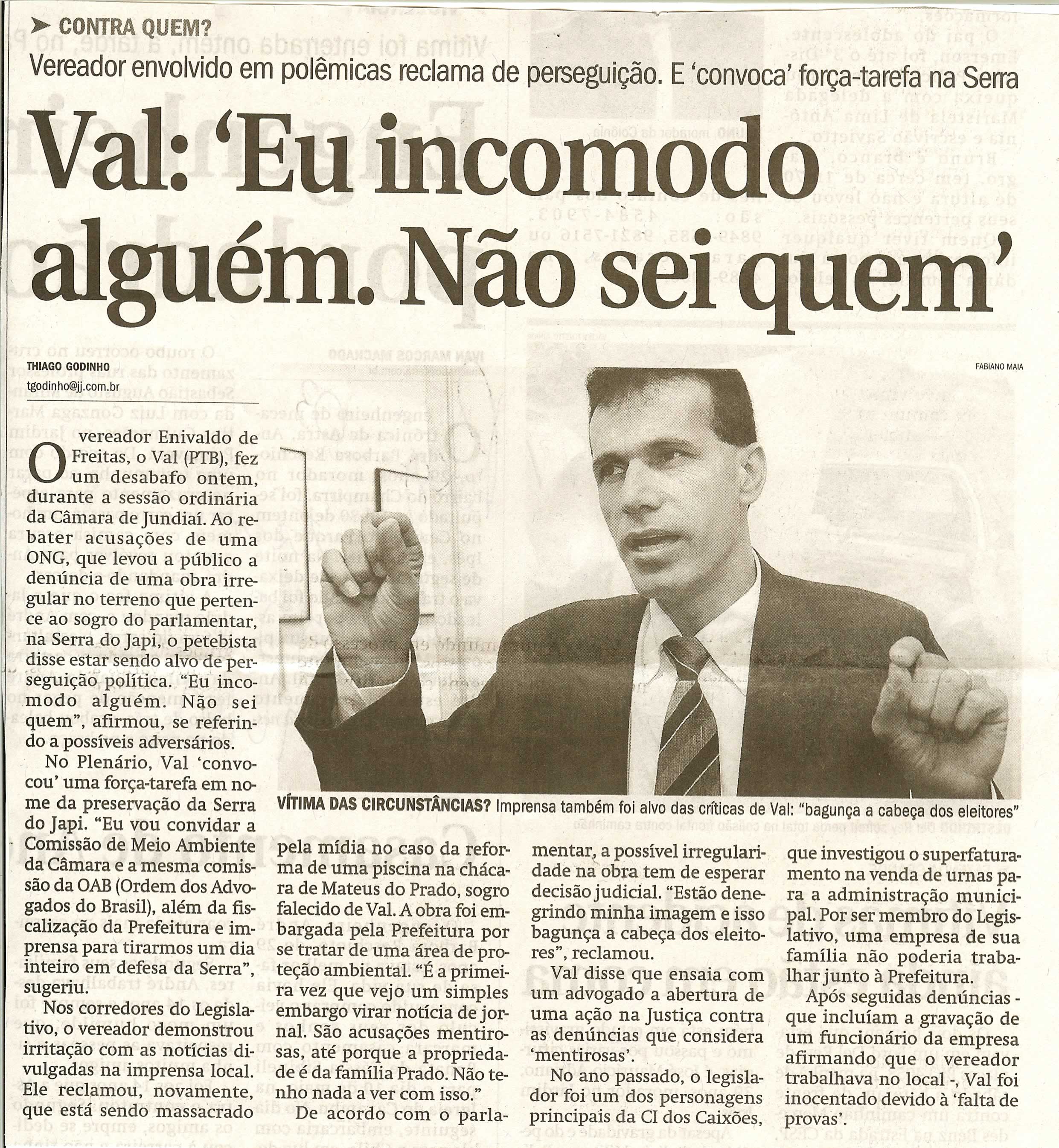 Jornal de Jundiaí - 16/04/2008