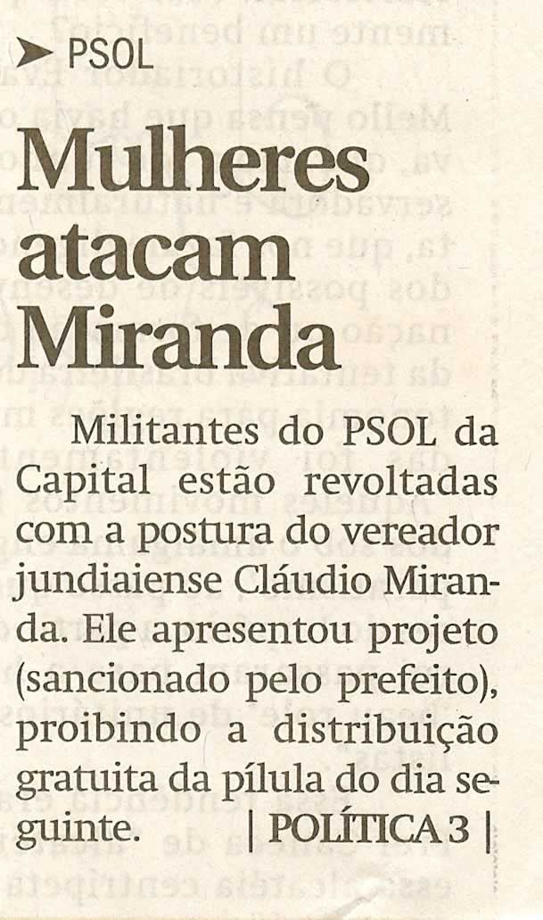 Jornal de Jundiaí - 17/04/2008