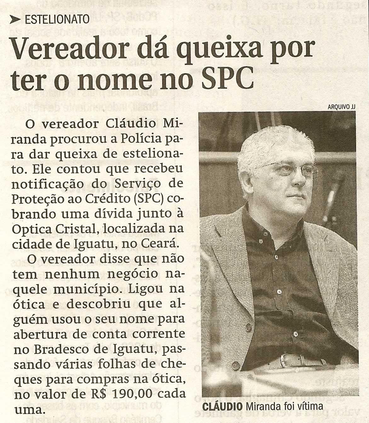Jornal de Jundiaí - 17/04/2008