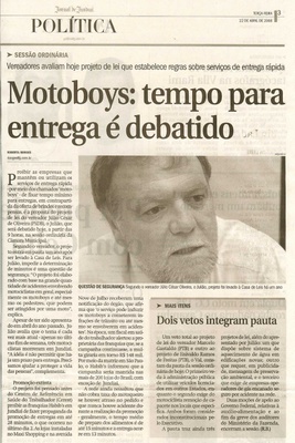 Jornal de Jundiaí - 22/04/2008