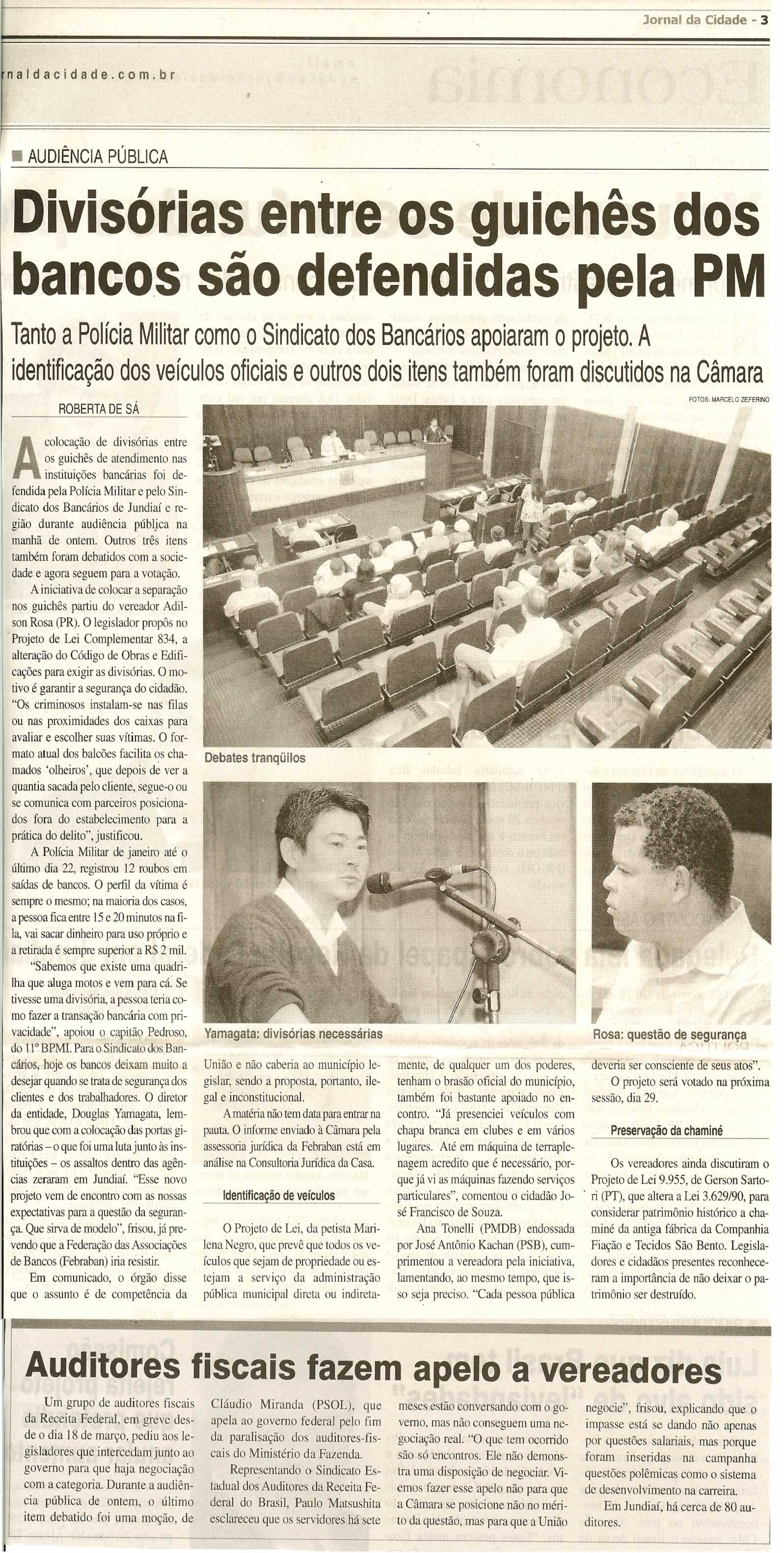 Jornal da Cidade - 24/04/2008