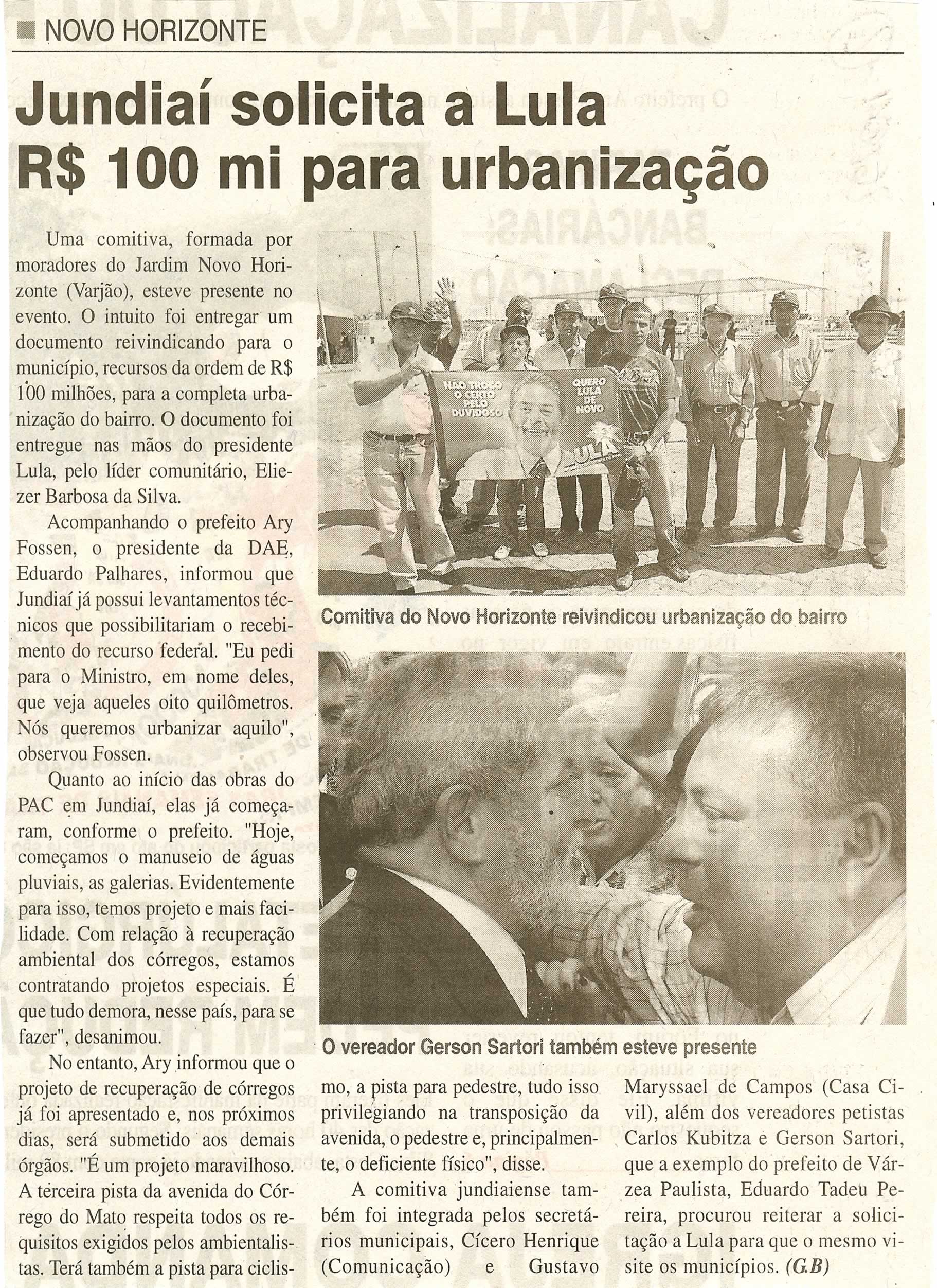 Jornal da Cidade - 26/04/2008