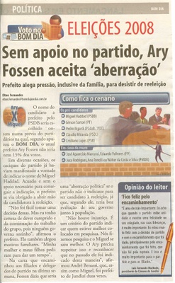 Bom Dia Jundiaí - 30/04/2008