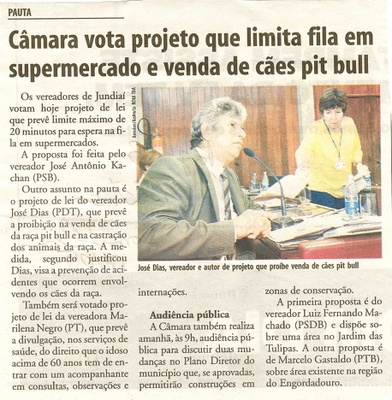 Bom Dia Jundiaí - 06/05/2008