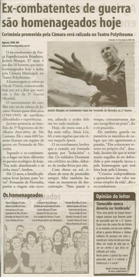 Bom Dia Jundiaí - 08/05/2008
