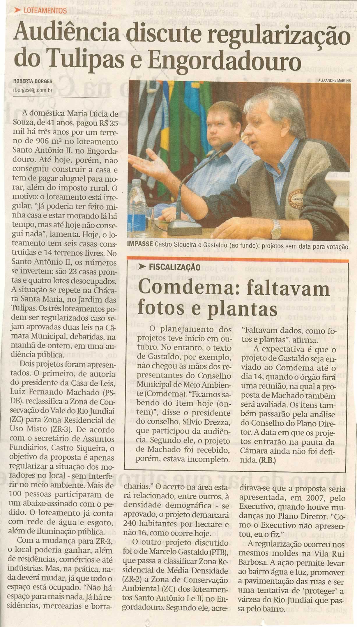 Jornal da Cidade - 08/05/2008