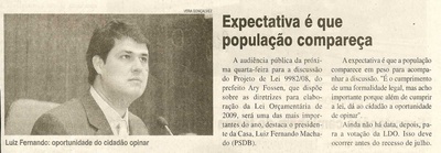 Jornal da Cidade - 11/05/2008