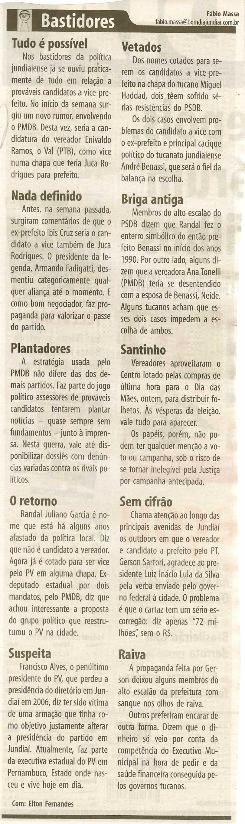 Bom Dia Jundiaí - 11/05/2008