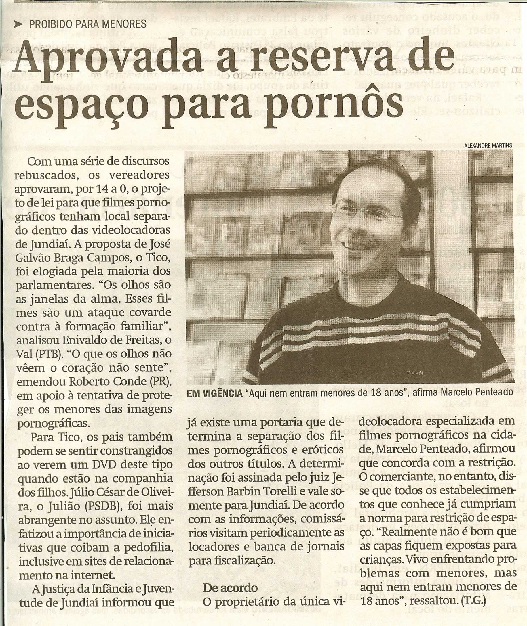 Jornal de Jundiaí - 14/05/2008