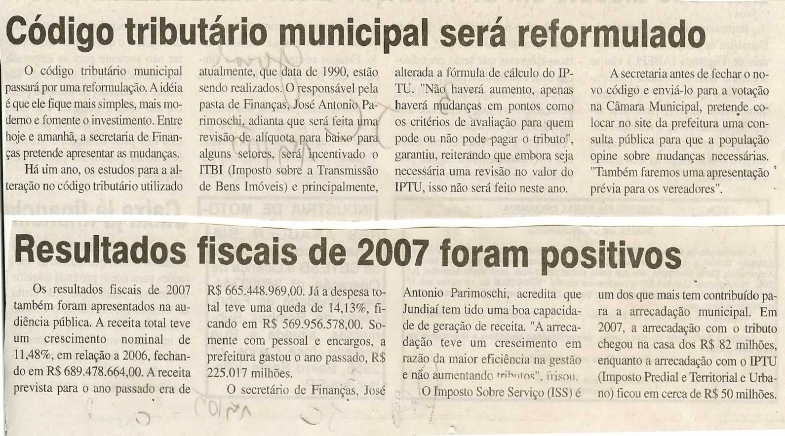 Jornal da Cidade - 15/05/2008