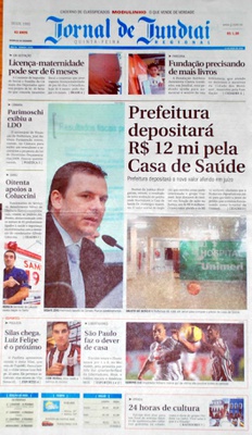 Jornal de Jundiaí - 15/05/2008
