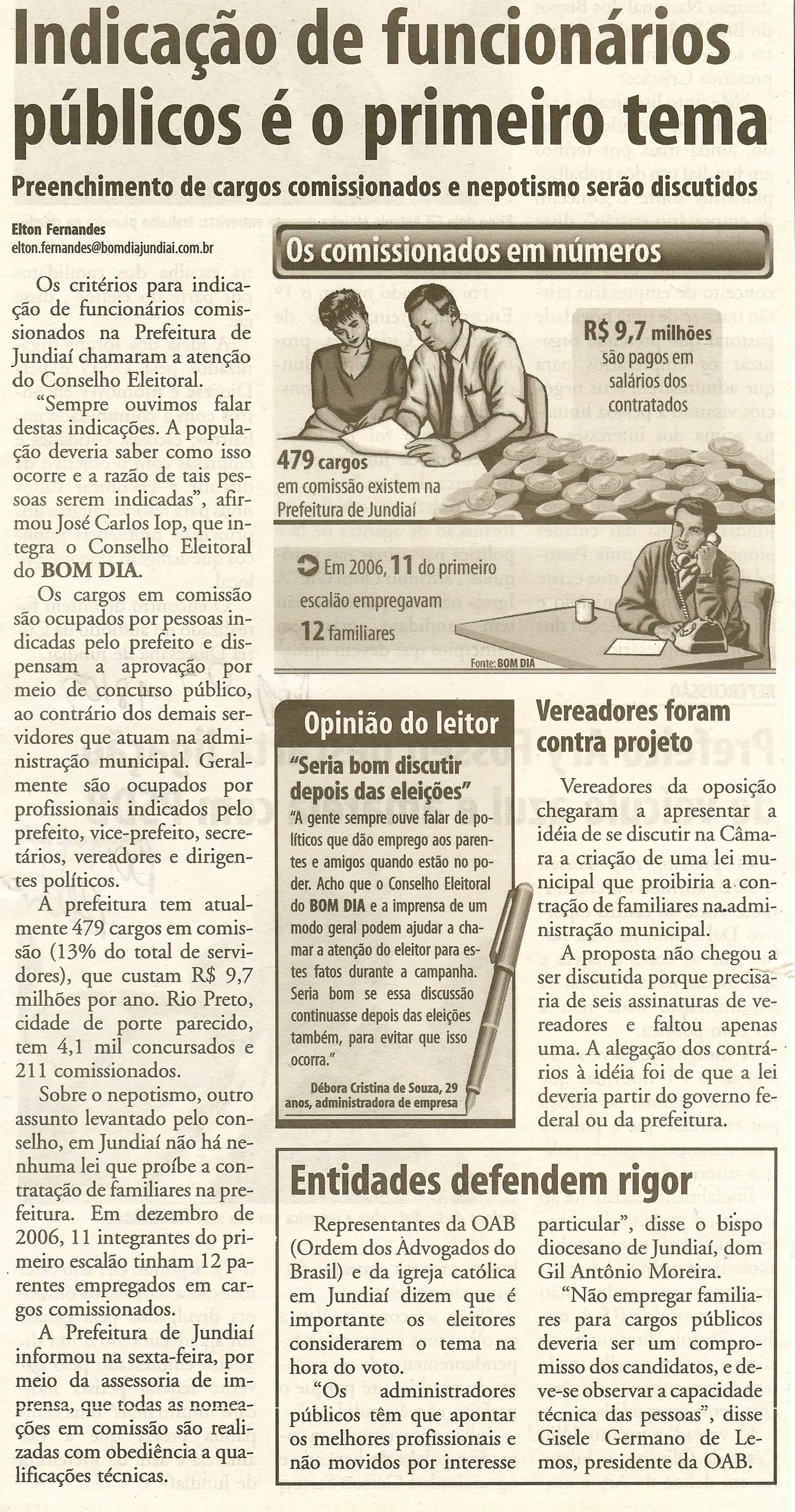 Bom Dia Jundiaí - 18/05/2008