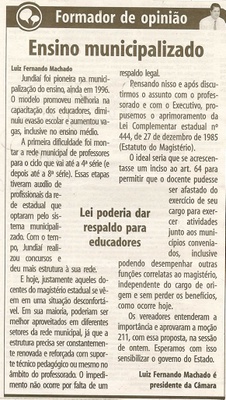 Bom Dia Jundiaí - 21/05/2008