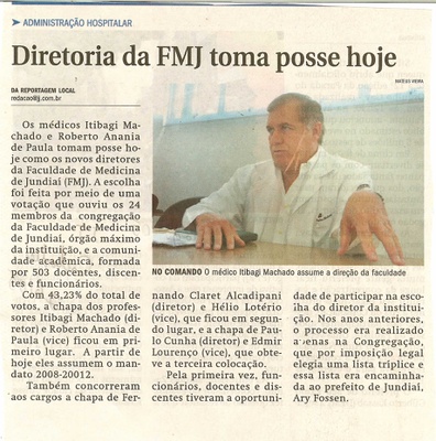 Jornal de Jundiaí - 26/05/2008