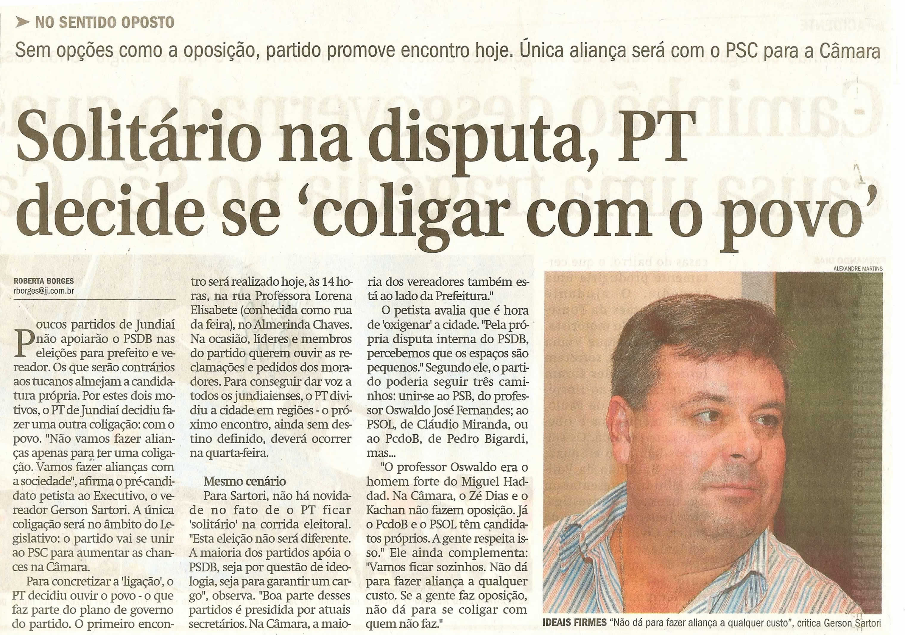 Jornal de Jundiaí - 24/05/2008