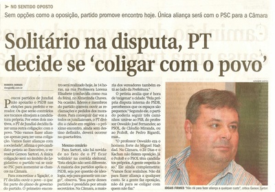 Jornal de Jundiaí - 24/05/2008