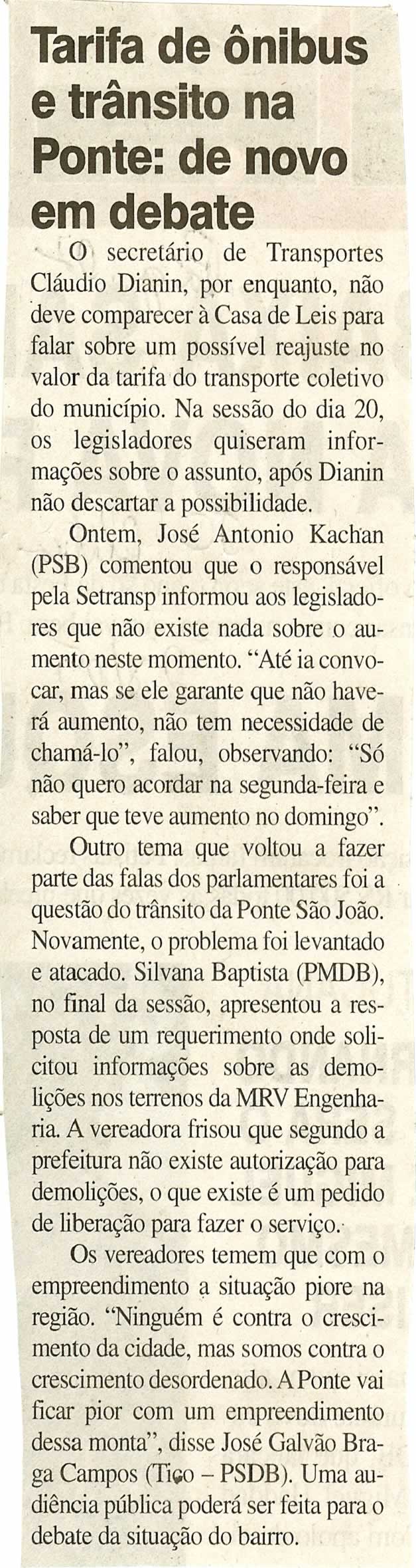 Jornal da Cidade - 28/05/2008