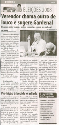 Bom Dia Jundiaí - 28/05/2008