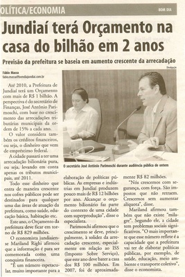 Bom Dia Jundiaí - 29/05/2008