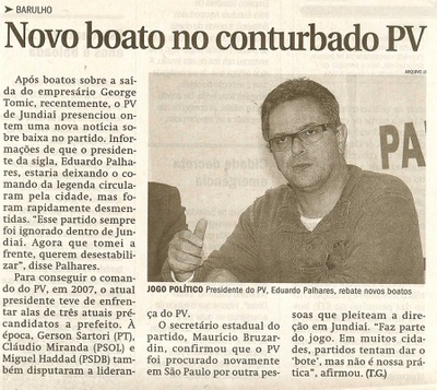 Jornal de Jundiaí - 29/05/2008