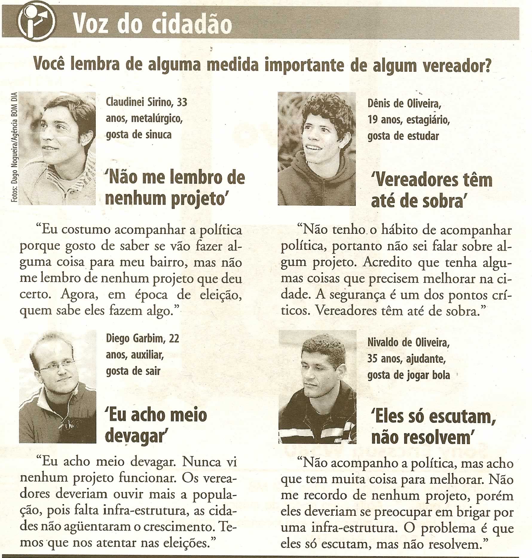 Bom Dia Jundiaí - 01/06/2008