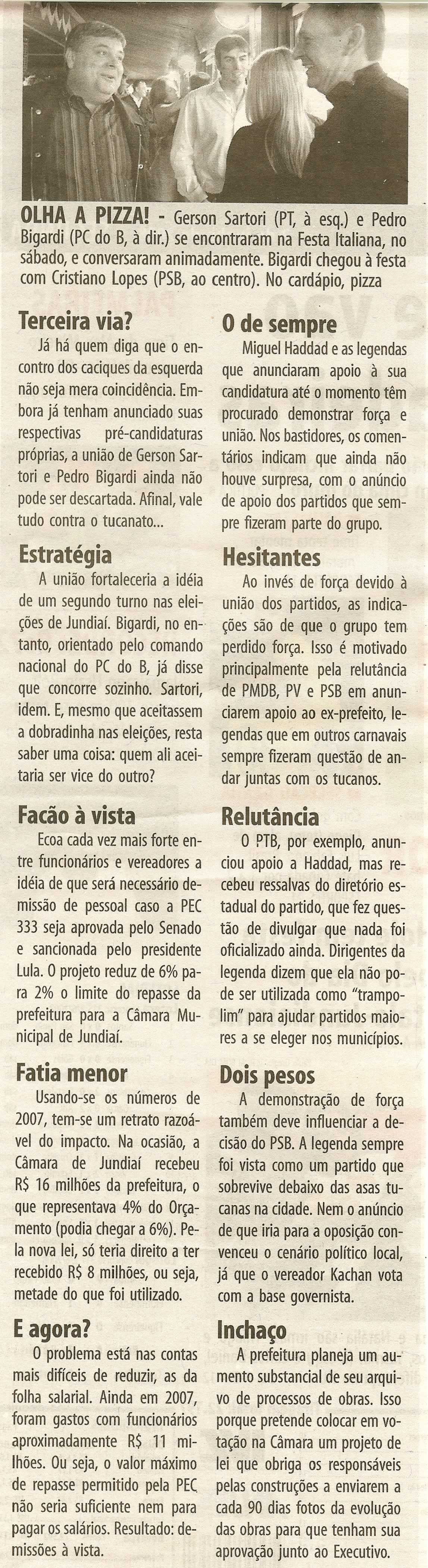 Bom Dia Jundiaí - 02/06/2008